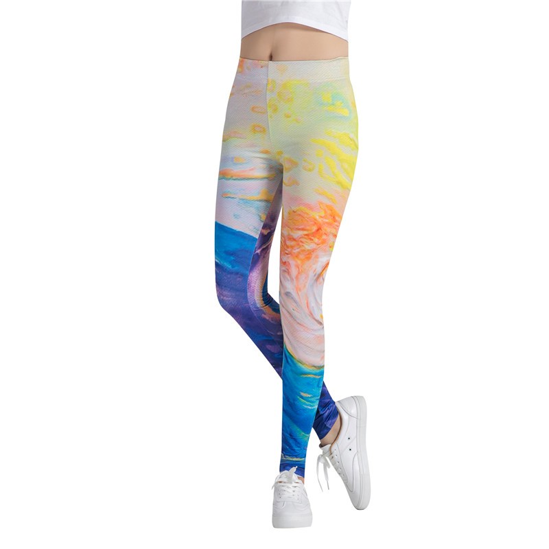 Women's Yoga pants colorful Yoga pencil pants